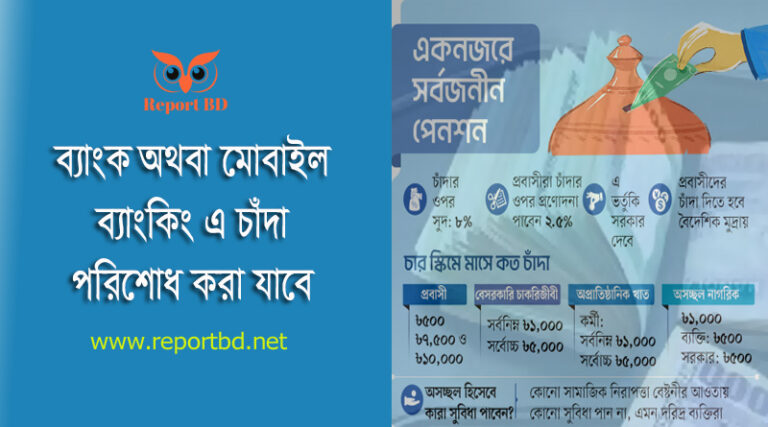 জাতীয় সমতা স্কিম ২০২৩ । অতি দরিদ্র নাগরিকগণ ৫০০ টাকা চাঁদা মাসিক ৩৪৪৬৪ টাকা পেনশন পাবেন
