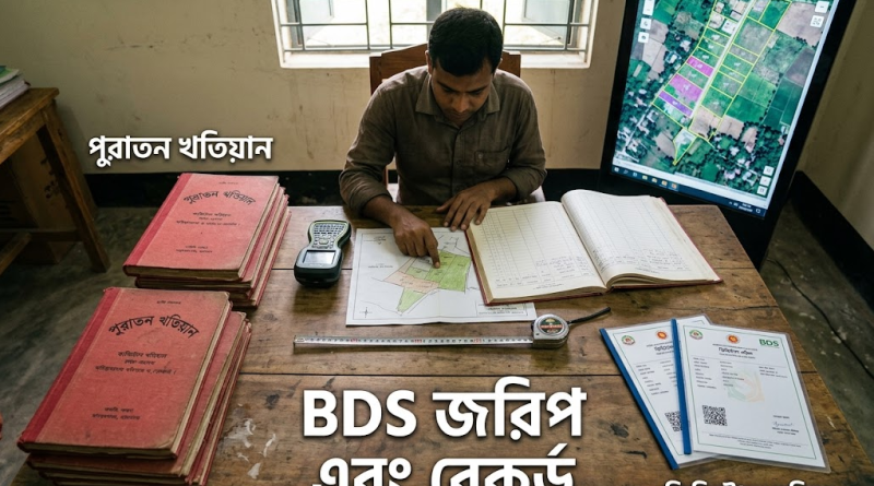 নতুন ভূমি জরিপ (BDS)-এ নাম অন্তর্ভুক্ত করার পূর্ণাঙ্গ গাইড