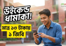 টেলিটকের ধামাকা ‘উইকেন্ড অফার’