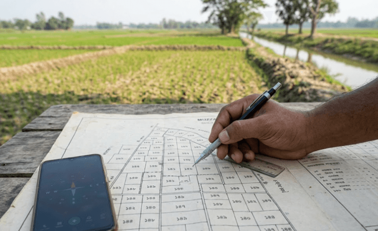 জমির নকশা দেখে জমি চেনার জাদুকরী কৌশল
