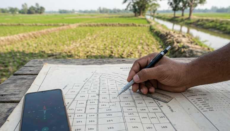 জমির নকশা দেখে জমি চেনার জাদুকরী কৌশল