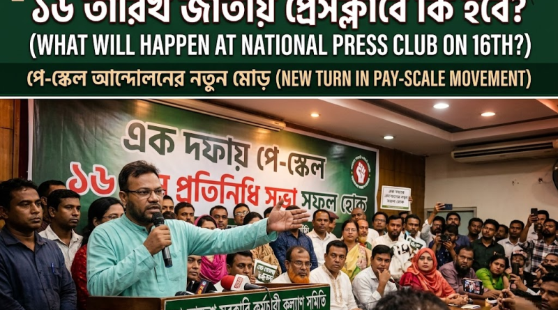 এক দফায় পে-স্কেল গেজেট প্রকাশের দাবিতে উত্তাল রাজপথ