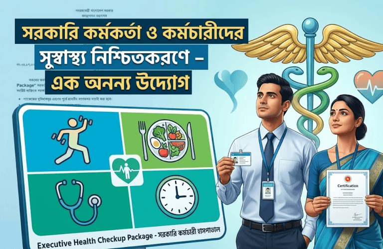 এক্সিকিউটিভ হেলথ চেকআপ প্যাকেজ ২০২৬