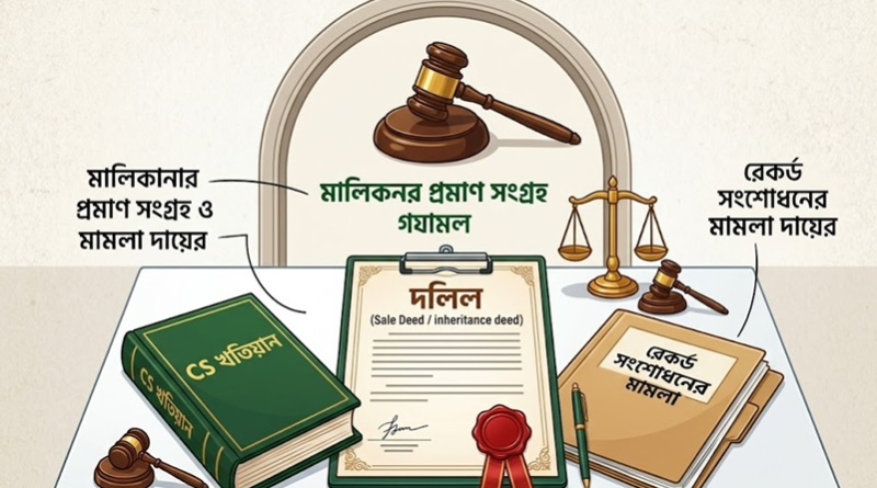 CS খতিয়ান আপনার নামে থাকলেও RS অন্যের নামে?
