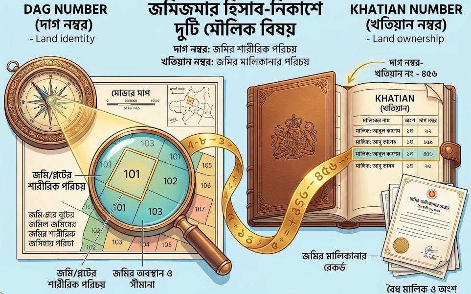 জমি ক্রয়ের আগে 'দাগ' ও 'খতিয়ান' চেনা কেন জরুরি? জেনে নিন খুঁটিনাটি