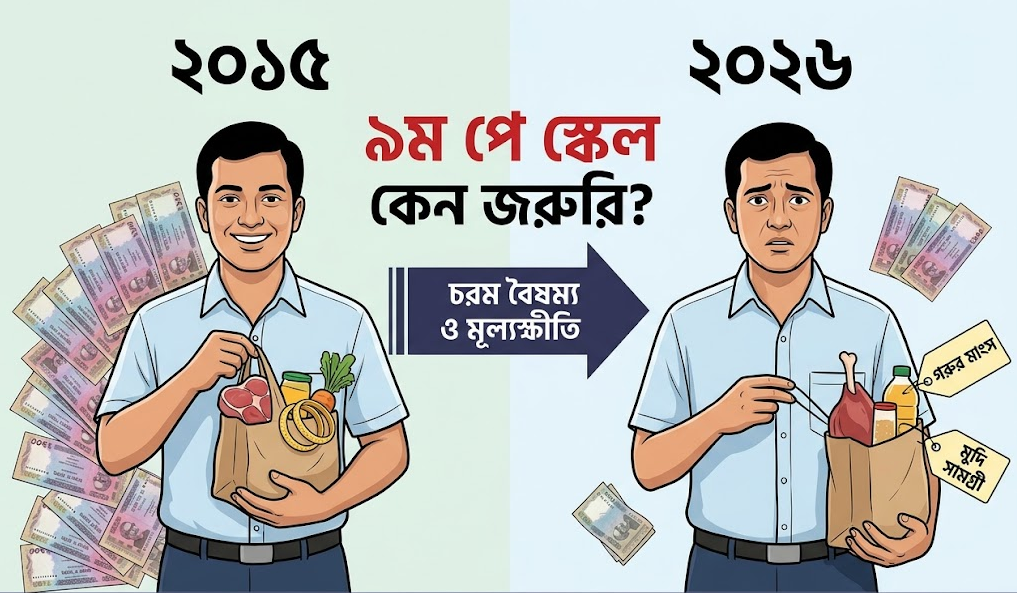 মূল্যস্ফীতির কশাঘাত ও চরম বৈষম্য
