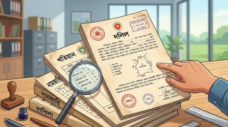 জমি কেনাবেচা ও সুরক্ষায় কোন কাগজের কী কাজ?