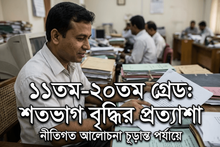 বাস্তবায়নের পথে নবম পে স্কেল