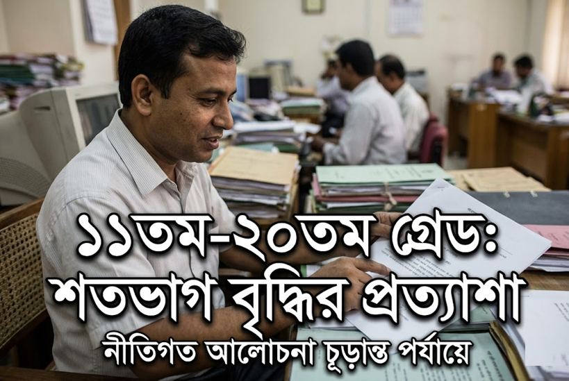 বাস্তবায়নের পথে নবম পে স্কেল