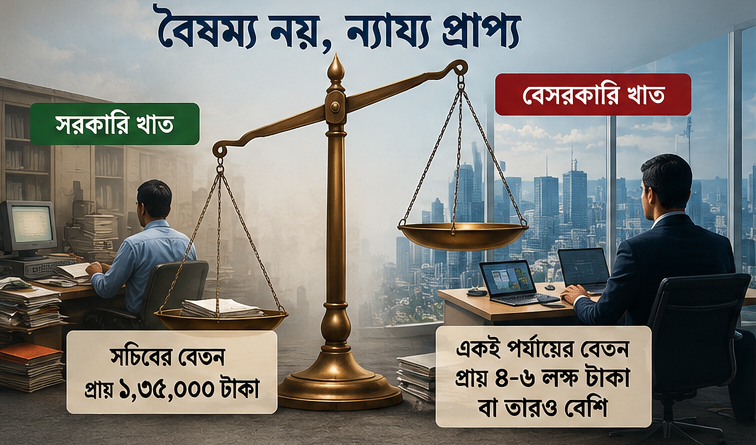 নতুন পে-স্কেল ঘিরে বিতর্ক