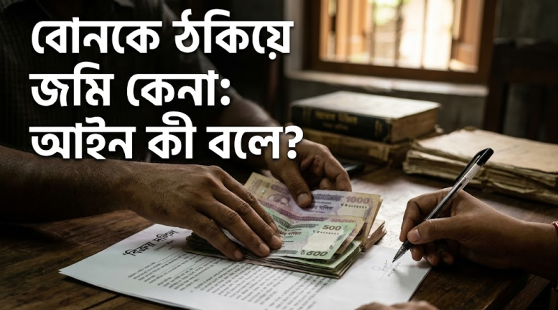 ভাই-বোনের পবিত্র সম্পর্কে ফাটল ধরাচ্ছে জমির ‘ন্যায্য মূল্য’ গোপন