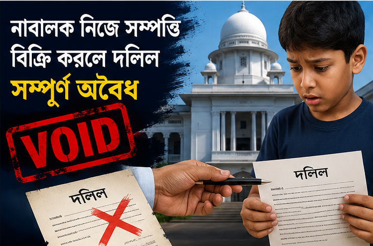 আদালতের অনুমতি ছাড়া নাবালকের সম্পত্তি বিক্রি