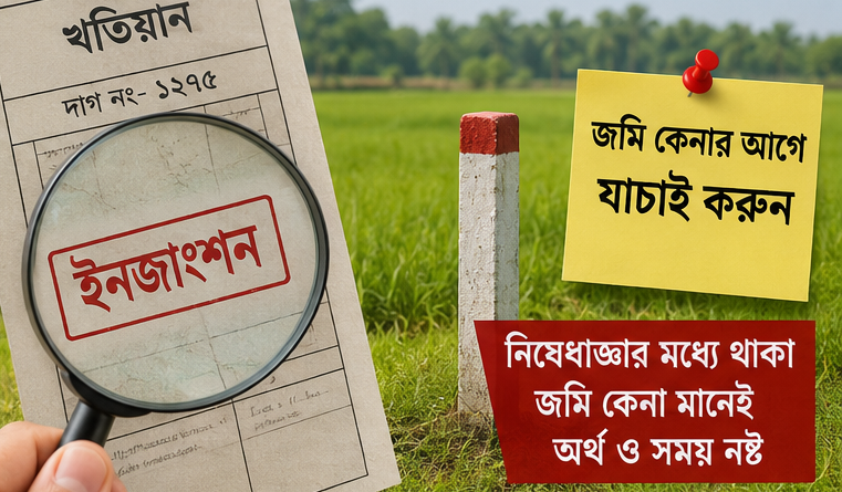 জমি নিয়ে মামলা চললে ‘ইনজাংশন’ কেন গুরুত্বপূর্ণ?