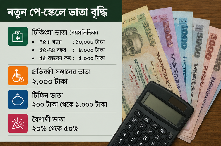 ১ জুলাই থেকে নবম জাতীয় পে-স্কেল বাস্তবায়নের প্রস্তুতি