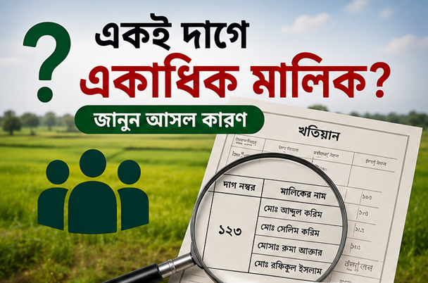 একই দাগে একাধিক মালিক