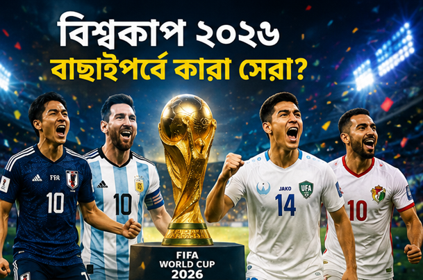 বিশ্বকাপ ২০২৬ বাছাইপর্বে কারা ছিল সেরা?