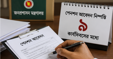 ২০২৬-২৭ অর্থবছরের বাজেটে জনপ্রশাসন খাতে ৫ হাজার ৬৭ কোটি টাকা বরাদ্দ