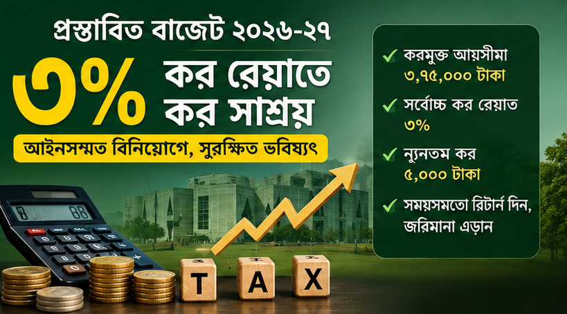 প্রস্তাবিত বাজেট ২০২৬–২৭