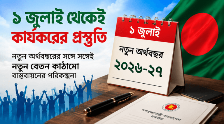 ৯ম জাতীয় পে-স্কেল চূড়ান্তের পথে