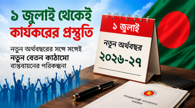 ৯ম জাতীয় পে-স্কেল চূড়ান্তের পথে