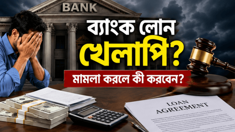 ব্যাংক ঋণ খেলাপি হলে মামলা করলে কী করবেন?