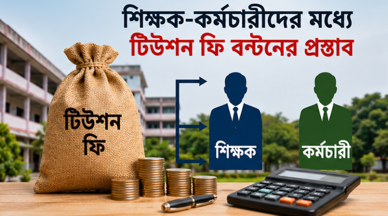 টিউশন ফি শিক্ষকদের মধ্যে বণ্টনের প্রস্তাব, শিক্ষা প্রশাসনে নতুন আলোচনা
