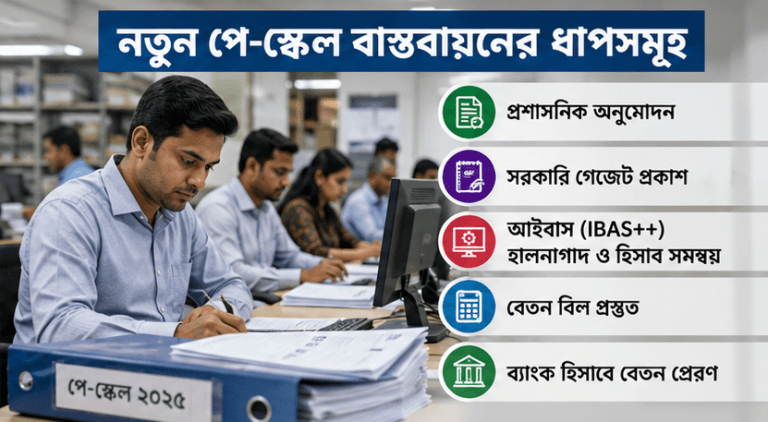 নবম জাতীয় পে-স্কেল কার্যকর ২০২৬