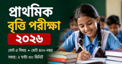 প্রাথমিক বৃত্তি পরীক্ষা ২০২৬