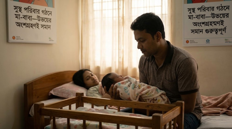 মাতৃত্বকালীন ছুটির পাশাপাশি পিতৃত্বকালীন ছুটির জোরালো আহ্বান