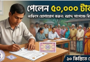 সরকারি সুদমুক্ত ক্ষুদ্রঋণ বিতরণ