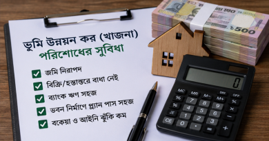 নিয়মিত ভূমি উন্নয়ন কর পরিশোধে নিরাপদ থাকে জমি