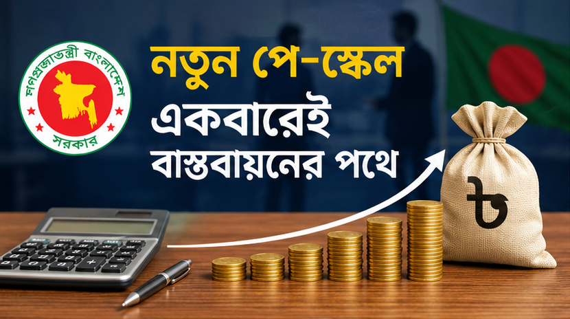 নতুন পে-স্কেল একবারেই বাস্তবায়নের পথে