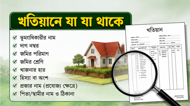 ভূমির মালিকানার সবচেয়ে গুরুত্বপূর্ণ দলিল সম্পর্কে বিস্তারিত জানুন