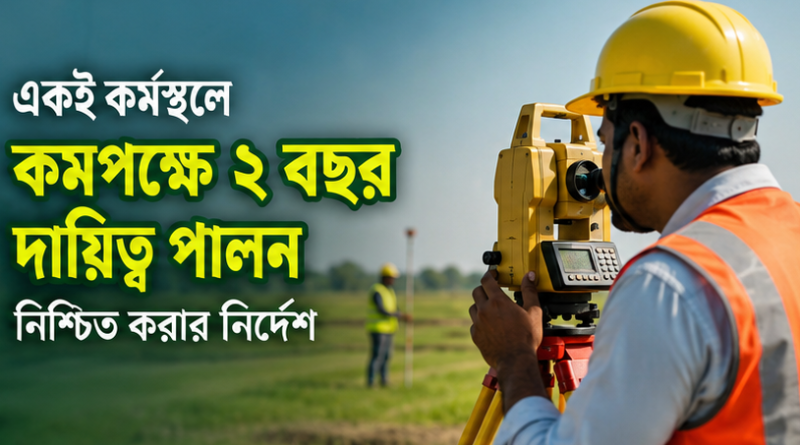 সার্ভেয়ার ও কানুনগোদের ঘন ঘন বদলি-পদায়নে লাগাম