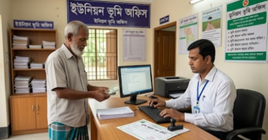 জেনে নিন ইউনিয়ন ভূমি অফিসের প্রধান কাজসমূহ