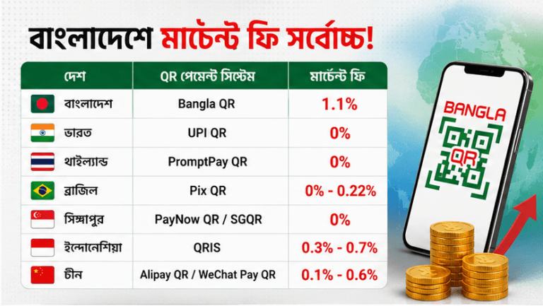 বাংলাদেশে বাধ্যতামূলক হলো Bangla QR ২০২৬
