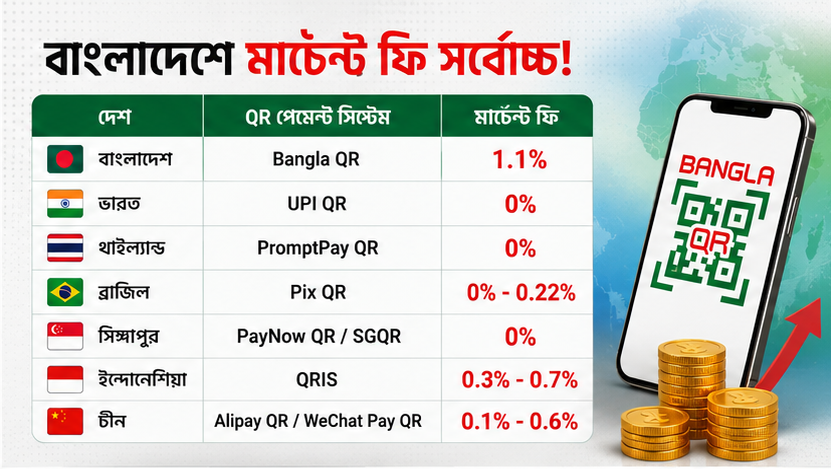 বাংলাদেশে বাধ্যতামূলক হলো Bangla QR ২০২৬