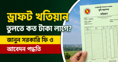 ড্রাফট খতিয়ান ২০২৬