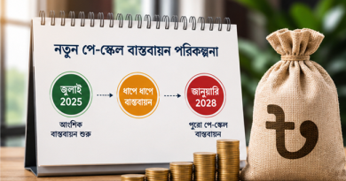 নবম পে-স্কেল বাস্তবায়নে খসড়া প্রস্তাব চূড়ান্ত