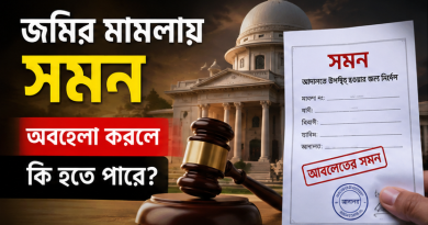 জমির মামলায় সমন পেয়েও লিখিত জবাব না দিলে কী হতে পারে?