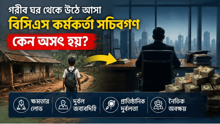 বেশির ভাগ সরকারি চাকরিজীবী ই কি অসৎ?