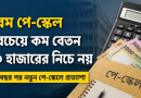 নবম পে-স্কেলে নিম্নগ্রেডের বেতন ২০২৬