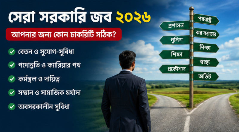 সেরা সরকারি জব ২০২৬