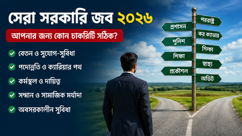 সেরা সরকারি জব ২০২৬