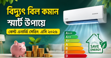 বিদ্যুৎ বিল কমাতে কোন এসি কিনবেন?
