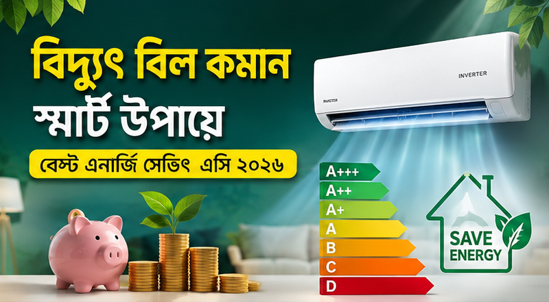 বিদ্যুৎ বিল কমাতে কোন এসি কিনবেন?