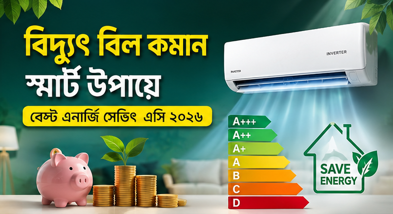 বিদ্যুৎ বিল কমাতে কোন এসি কিনবেন?