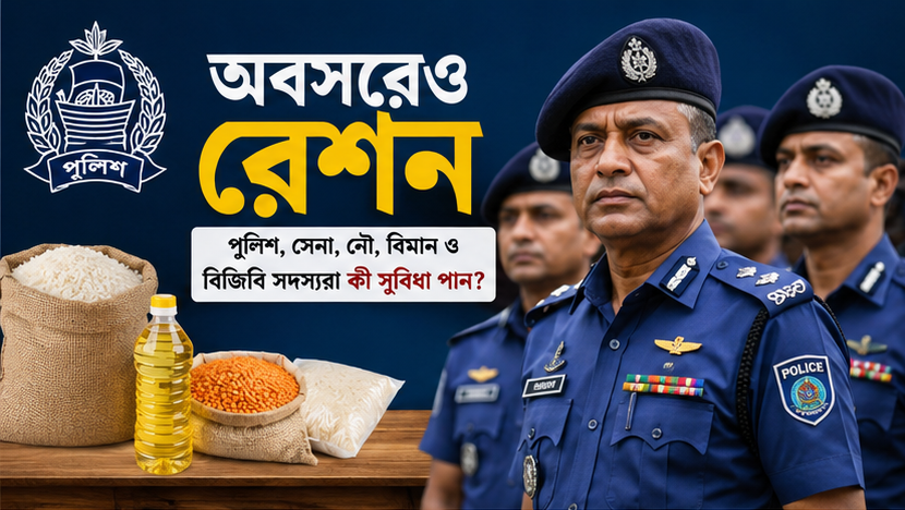 সেনা-নৌ-বিমান ও বিজিবির সদস্যরা কী সুবিধা পান?