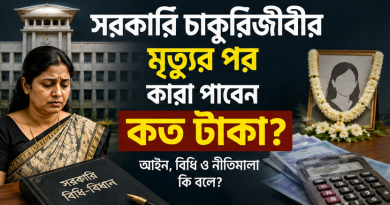 সরকারি চাকরিজীবী নারীর মৃত্যুর পর প্রাপ্য অর্থ নিয়ে বিতর্ক