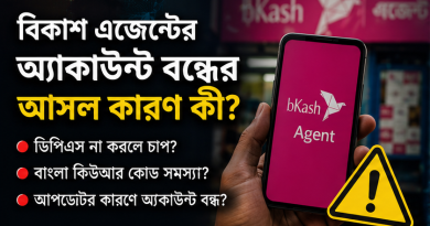বিকাশ এজেন্টের অ্যাকাউন্ট বন্ধের অভিযোগ ঘিরে উদ্বেগ